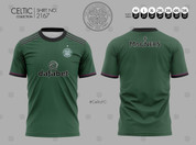 CELTIC NEW HALFTONE DOTS DARK GREEN #2167
