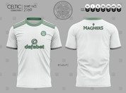 CELTIC NEW HALFTONE DOTS WHITE #2169