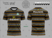 CELTIC HOME CLOVER FANCY BLACK #2173