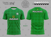 CELTIC LATTICE GREEN #2176