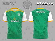 CELTIC SPLENDIDA GREEN AND WHITE #2204