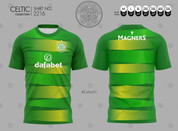 CELTIC TIJOLO GREEN & YELLOW JERSEY #2216