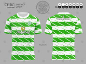 CELTIC HOME SLASH WHITE #2219