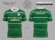 CELTIC LINHA RETA GREEN AND WHITE #2228