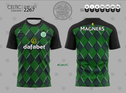 CElTIC BLACK GREEN#2267