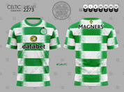 CElTIC  WHITE GREEN #2273
