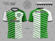 CELTIC GREEN WHITE #2302