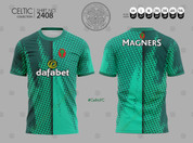 CELTIC GREEN FIRST BADGE #2408