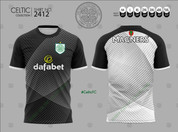 CELTIC BLACK WHITE  #2412