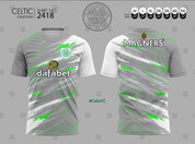 CELTIC GREY WHITE GREEN #2418