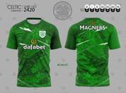 CELTIC  WHITE GREEN #2420