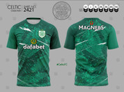 CELTIC GREY WHITE GREEN #2421