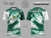 CELTIC WHITE GREEN #2422
