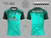 CELTIC GREEN AND LIME GREEN #2444