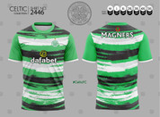 CELTIC BLACK GREEN WHITE #2446