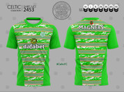 CELTIC GREEN WHITE #2453 