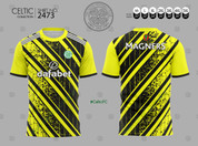 CELTIC BLACK YELLOW #2473