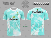 CELTIC GREEN AND WHITE #2503