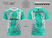 CELTIC GREEN AND WHITE #2501