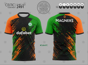 CELTIC TRI COLOR BLACK #2491