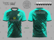 CELTIC GREEN AND LIME GREEN #2492