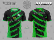 CELTIC BLACK AND GREEN #2522