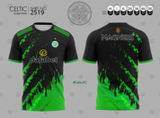 CELTIC BLACK AND GREEN #2519