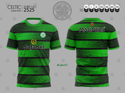 CELTIC BLACK AND GREEN #2525