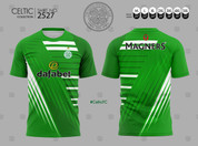 CELTIC WHITE AND GREEN #2527