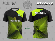 CELTIC GREEN AND BLACK #2536