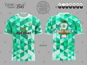 GREEN AND WHITE BACK 11 BACK #2545