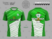 GREEN AND WHITE BACK 11 BACK #2547