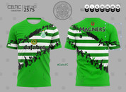 CELTIC GREEN AND WHITE #2575