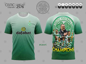 CELTIC GREEN AND WHITE CHAMPIONS #2576