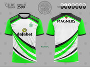 CELTIC GREEN WHITE #2590