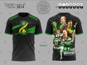 TREBLE JERSEY EMBRODERY BADGE IN FRONT LOGO #2614 