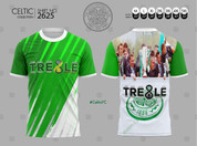 CELTIC GREEN AND WHITE TREBLE #2625