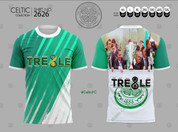 CELTIC GREEN AND WHITE TREBLE #2626