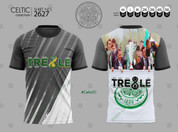 CELTIC GREY AND WHITE TREBLE #2627