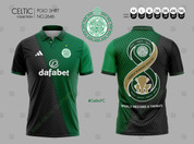 BLACK GREEN POLO TREBLE #2646