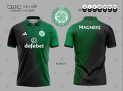 BLACK GREEN POLO  #2647