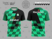 CELTIC BLACK GREEN #2657