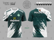 CELTIC GREEN WHITE #2668