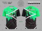CELTIC GREEN BLACK #2687