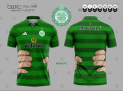 CELTIC HOOPS GREEN GREEN #2717