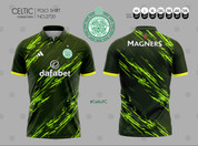 CELTIC BLACK GREEN #2720