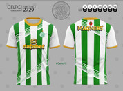 CELTIC GREEN ANS WHITE #2729