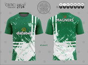 CELTIC GREEN ANS WHITE  #2724