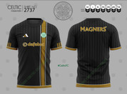 CELTIC BLACK GOLD LINES #2737
