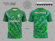 CELTIC GREEN AND GREEN  LINES #2730